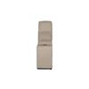 Rusto Console Sectional (with USB Charger) Mushroom Fabric